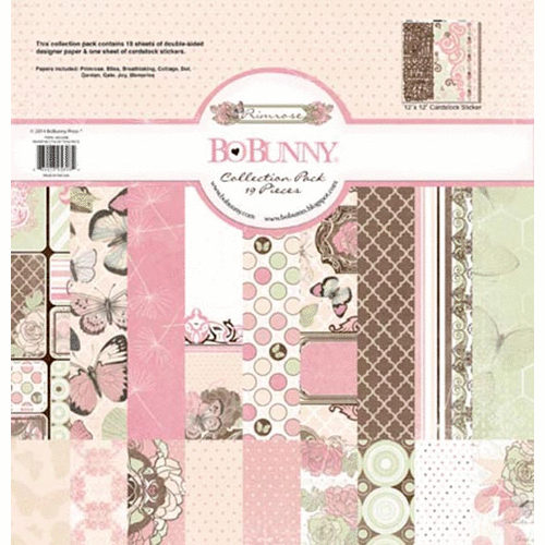 Bo Bunny - Primrose Collection - 12 x 12 Collection Pack