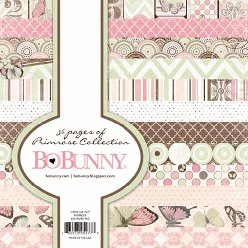 Bo Bunny - Primrose Collection - 6 x 6 Paper Pad