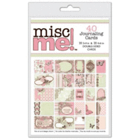Bo Bunny - Primrose Collection - Misc Me - 4 x 6 and 3 x 4 Journal Pack
