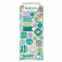 Bo Bunny - Enchanted Garden Collection - Buttons