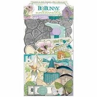 Bo Bunny - Enchanted Garden Collection - Noteworthy Journaling Cards