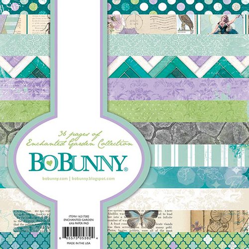 Bo Bunny - Enchanted Garden Collection - 6 x 6 Paper Pad