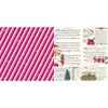 Bo Bunny - Candy Cane Lane Collection - Christmas - 12 x 12 Double Sided Paper - December
