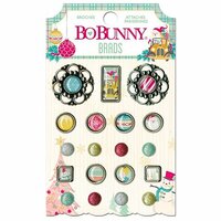 Bo Bunny - Candy Cane Lane Collection - Christmas - Brads