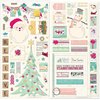Bo Bunny - Candy Cane Lane Collection - Christmas - Chipboard Stickers