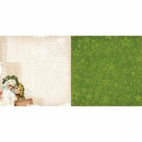Bo Bunny - Christmas Collage Collection - 12 x 12 Double Sided Paper - Yuletide