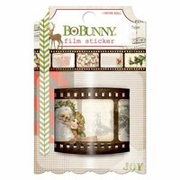 Bo Bunny - Christmas Collage Collection - Film Sticker