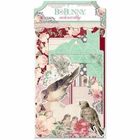 Bo Bunny - Madeleine Collection - Noteworthy Journaling Cards