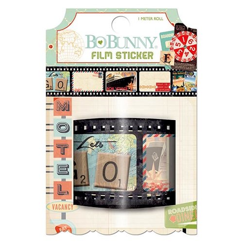 Bo Bunny - Souvenir Collection - Film Sticker