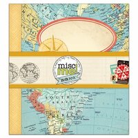 BoBunny - Souvenir Collection - Misc Me - 8 x 9 Binder