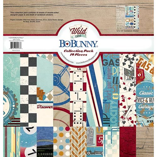 BoBunny - Wild Card Collection - 12 x 12 Collection Pack