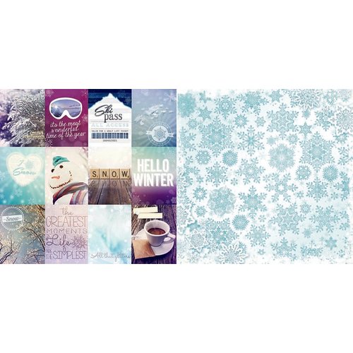 Bo Bunny - Altitude Collection - Christmas - 12 x 12 Double Sided Paper - Bundled