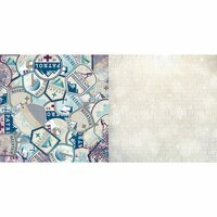 BoBunny - Altitude Collection - Christmas - 12 x 12 Double Sided Paper - Patrol
