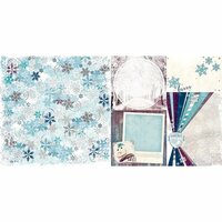 Bo Bunny - Altitude Collection - Christmas - 12 x 12 Double Sided Paper - Wonderland