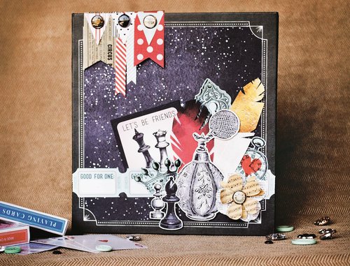 Bo Bunny - Star-Crossed Collection - Misc Me - Album Class Kit