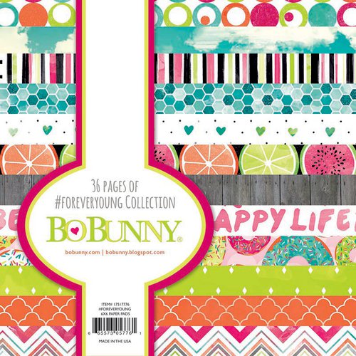 BoBunny - Forever Young Collection - 6 x 6 Paper Pad