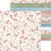 BoBunny - Garden Journal Collection - 12 x 12 Double Sided Paper - Bloom