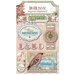 Bo Bunny - Garden Journal Collection - Layered Chipboard Stickers