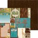 BoBunny - Safari Collection - 12 x 12 Double Sided Paper - Habitat