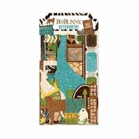 Bo Bunny - Safari Collection - Noteworthy Journaling Cards