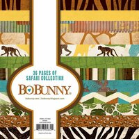 BoBunny - Safari Collection - 6 x 6 Paper Pad