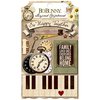 Bo Bunny - Heritage Collection - Layered Chipboard Stickers