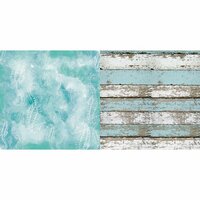 Bo Bunny - Boardwalk Collection - 12 x 12 Double Sided Paper - Drift