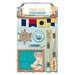 BoBunny - Boardwalk Collection - Layered Chipboard Stickers