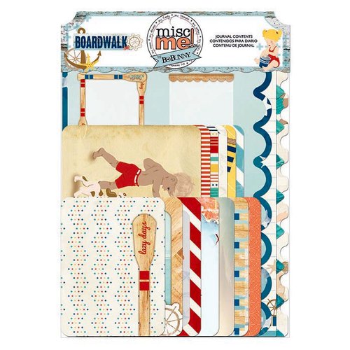 BoBunny - Boardwalk Collection - Misc Me - Journal Contents