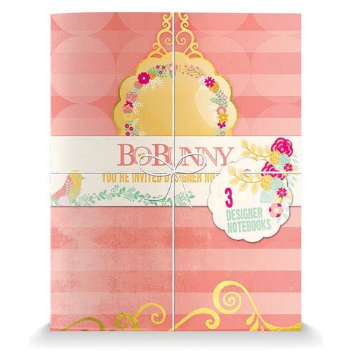 BoBunny - You're Invited Collection - Designer Notebooks