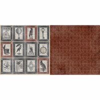 BoBunny - Penny Emporium Collection - 12 x 12 Double Sided Paper - Bazaar