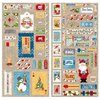 BoBunny - Dear Santa Collection - Christmas - Chipboard Stickers