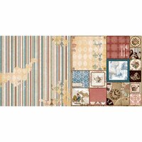BoBunny - Provence Collection - 12 x 12 Double Sided Paper - Aroma