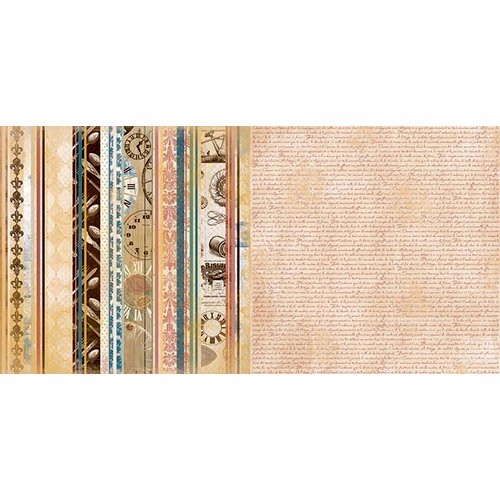 BoBunny - Provence Collection - 12 x 12 Double Sided Paper - Cest Chic