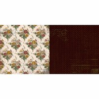 BoBunny - Provence Collection - 12 x 12 Double Sided Paper - My Secret Garden