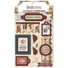 BoBunny - Provence Collection - Layered Chipboard Stickers