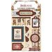 BoBunny - Provence Collection - Layered Chipboard Stickers