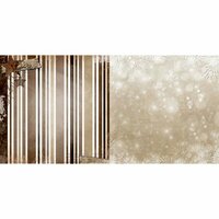 BoBunny - Sleigh Ride Collection - Christmas - 12 x 12 Double Sided Paper - Rustic