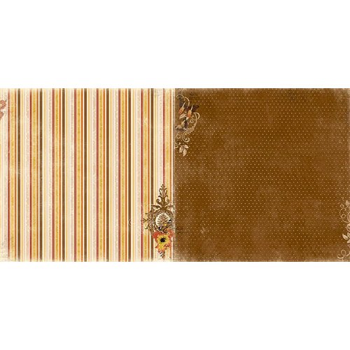BoBunny - Enchanted Harvest Collection - 12 x 12 Double Sided Paper - Gratitude