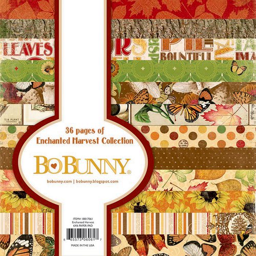 BoBunny - Enchanted Harvest Collection - 6 x 6 Paper Pad