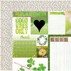 BoBunny - Calendar Girl Collection - 12 x 12 Double Sided Paper - March