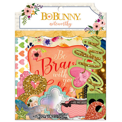 BoBunny - Calendar Girl Collection - Noteworthy Journaling Cards