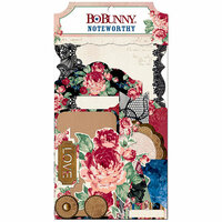 BoBunny - Love and Lace Collection - Noteworthy Journaling Cards