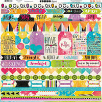 BoBunny - Believe Collection - 12 x 12 Cardstock Stickers - Combo