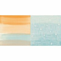 BoBunny - Beach Therapy Collection - 12 x 12 Double Sided Paper - Breeze
