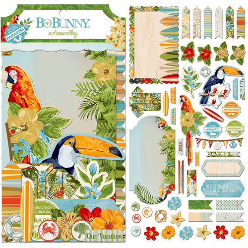 BoBunny - Beach Therapy Collection - Noteworthy Journaling Cards