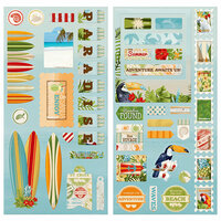 BoBunny - Beach Therapy Collection - Chipboard Stickers