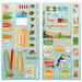 BoBunny - Beach Therapy Collection - Chipboard Stickers