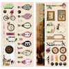 BoBunny - Beautiful Dreamer Collection - Chipboard Stickers