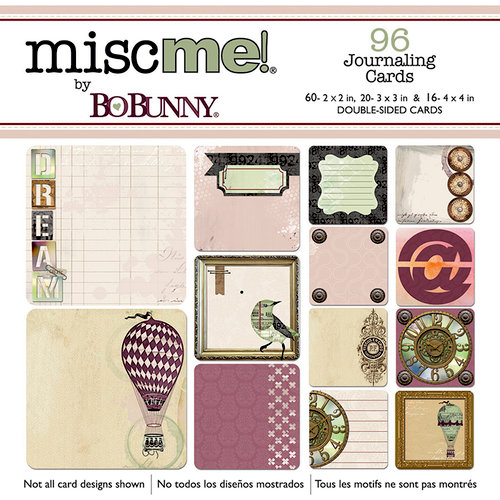 BoBunny - Beautiful Dreamer Collection - Misc Me - Pocket Contents